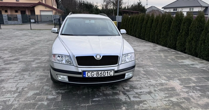 Skoda Octavia cena 20500 przebieg: 394000, rok produkcji 2008 z Grudziądz małe 121